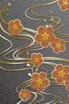 装饰画 抽象画 线条 花