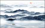 意境山水画