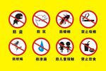 医疗警示禁止标志