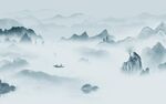 高端意境山水 tif分层文件