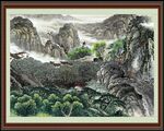 国画山水 