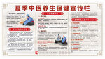 中医养生宣传栏
