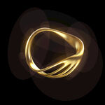 金色几何造型背景