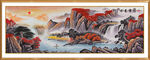 国画山水画