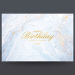 浅蓝色生日背景