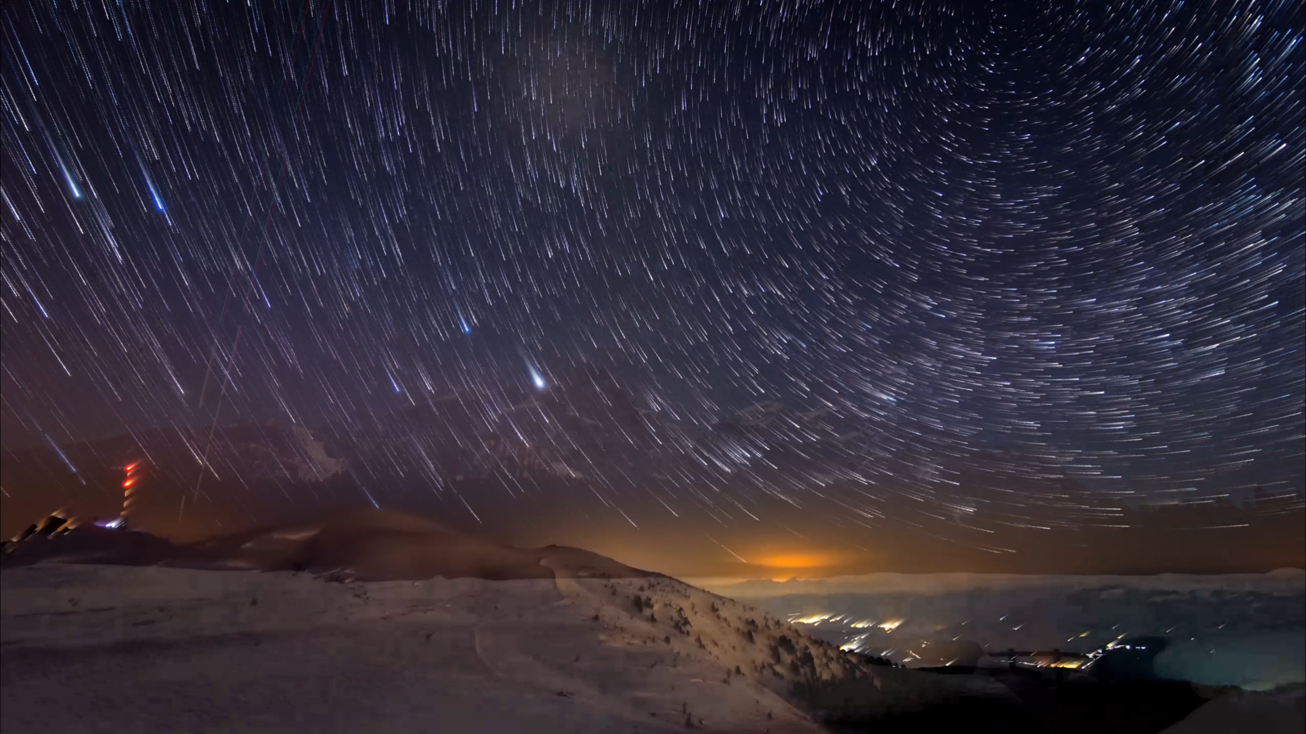 4k风景视频  延时摄影