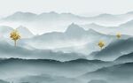 中国风山水新画 TIF文件分层