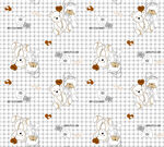 数码卡通格子熊