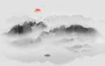 新中式山水画
