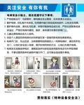 关注安全有你有我电梯安全宣传