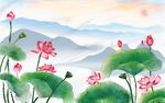 中式背景墙
