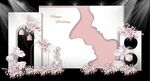 粉色时尚婚礼效果图