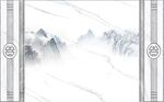 新中式背景墙