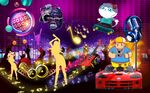 工装背景墙 KTV酒吧图片