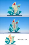 廉洁雕塑