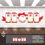党建背景展板
