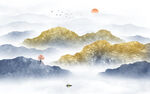 山水装饰画