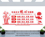 核心价值观文化墙