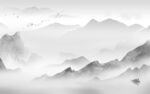 高端客厅山水 TIF文件分层