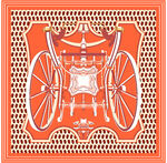 大牌 马车 方巾