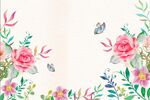 欧式花卉壁画