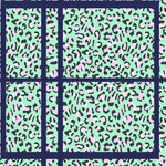 豹纹 几何图案 数码印花 大牌