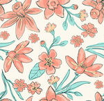 几何图案 数码印花 大牌 