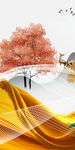 人气 玄关新画 TIF分层图 