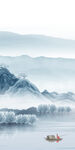 高档 山水玄关画 TIF分层图