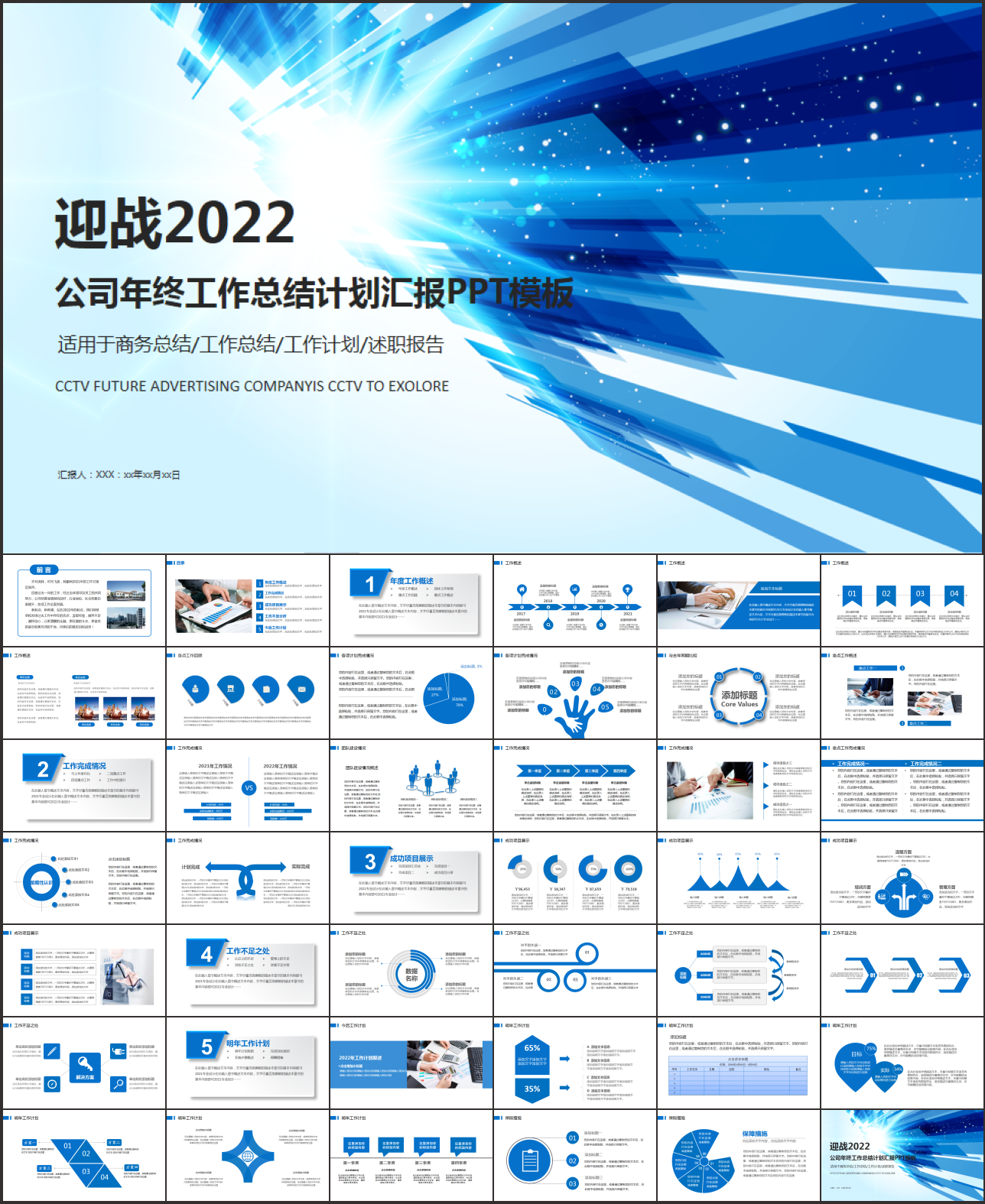 年中总结PPT