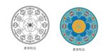 蒙古族纹饰  素喜哈达