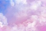 手绘天空云朵
