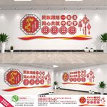 民族团结文化墙