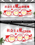 核心价值观文化墙