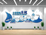 企业发展历程文化墙