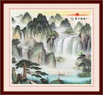 山水画 