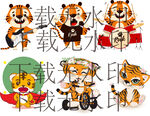 可爱老虎
