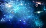 星空星球太空背景墙图片