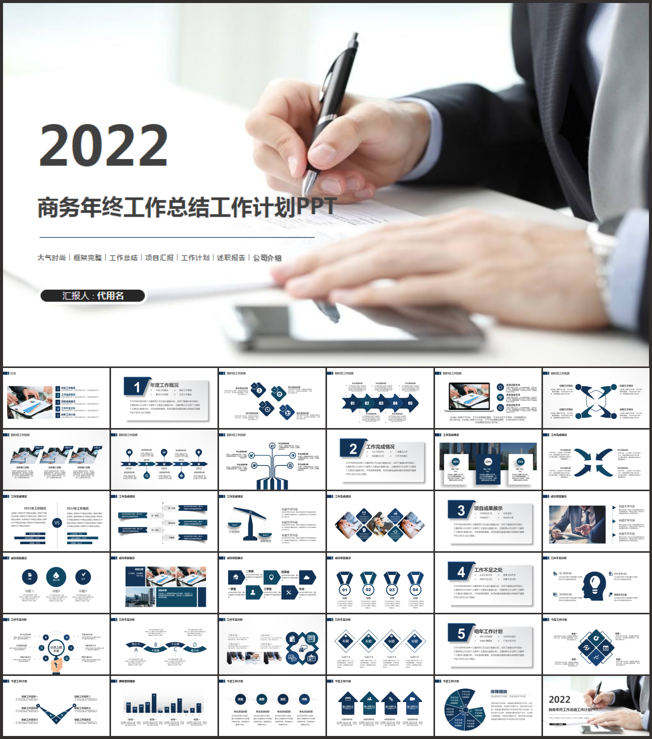 2022工作计划PPT