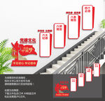 党建楼梯文化墙