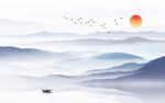 中式背景墙