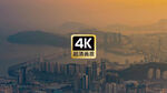 滨海城市24时景色