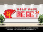 四个全面文化墙