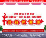 民族团结展板