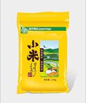大米小米包装平面图