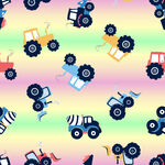 卡通 底纹 恐龙 汽车 童装 