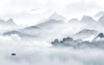 意境高端山水画 TIF分层图