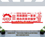 民族团结文化墙