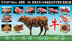 牛肉分割图