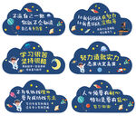 学生房间布置励志标语挂牌